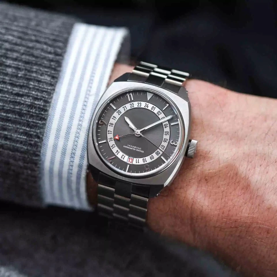 custom logo mechanical watch