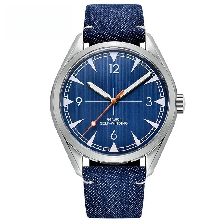 Customized Logo 41mm Fully Automatic Mechanical Men's Luxury Watch Sapphire Mirror Waterproof Luminous Watch