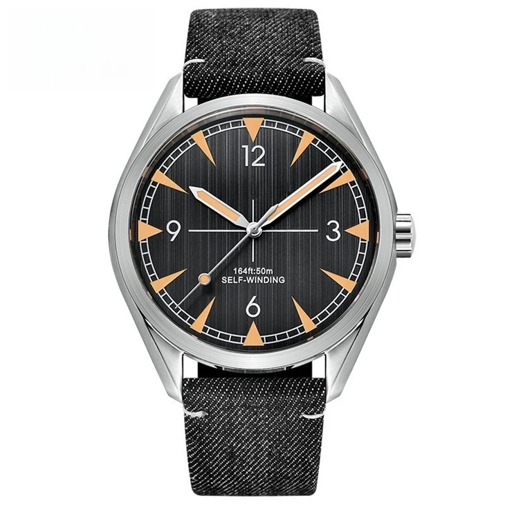 Customized Logo 41mm Fully Automatic Mechanical Men's Luxury Watch Sapphire Mirror Waterproof Luminous Watch